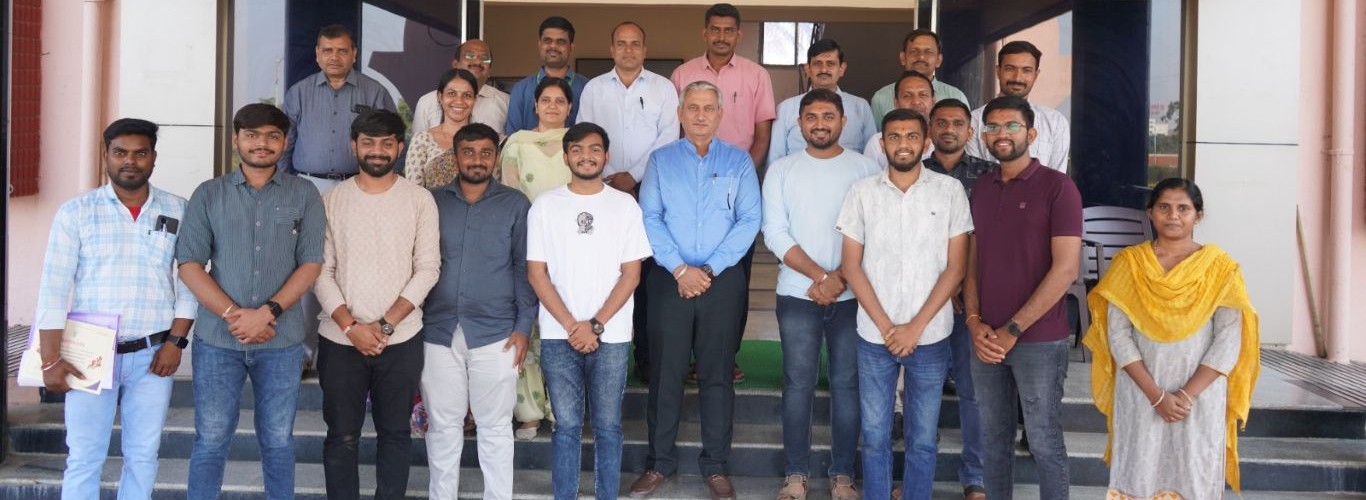 Three days residential training program on “Package of Practices for residue free Pomegranate Production” for 10 master trainers of Shree Kutchi Leva Patel Samaj Farmer Producer Co., Ltd. (SKLPS, FPO), Kutch-Bhuj, Gujarat was organized at ICAR-NRCP, Solapur from 8-10th April, 2026